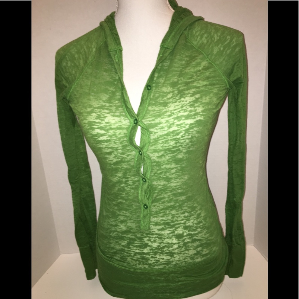 MOSSIMO - XS - LONG SLEEVE - BUTTON UP HOODIE